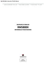 RM-5800-II instruction POLISH